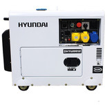 仲巴现代DHY6000SE 6.5kVA柴油发电机